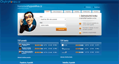 Desktop Screenshot of honzovahypoteka.cz